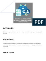 4 O Papel Da Pesquisa de Mercado para Entender o Consumidor