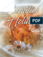 Beauties of Holiness by Sadhu Sandar Selvaraj