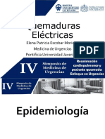 Quemaduras Eléctricas: Elena Patricia Escobar Moriano Medicina de Urgencias Pontificia Universidad Javeriana