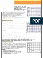 Série de Préparation Suivi D'une Transformation Chimique PDF