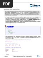 Exercise 2.4: Multi-Container Pods: Basic - Yaml