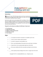 Youth Gifts Test PDF