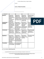 Interdisciplinary Lesson Presentation Rubric