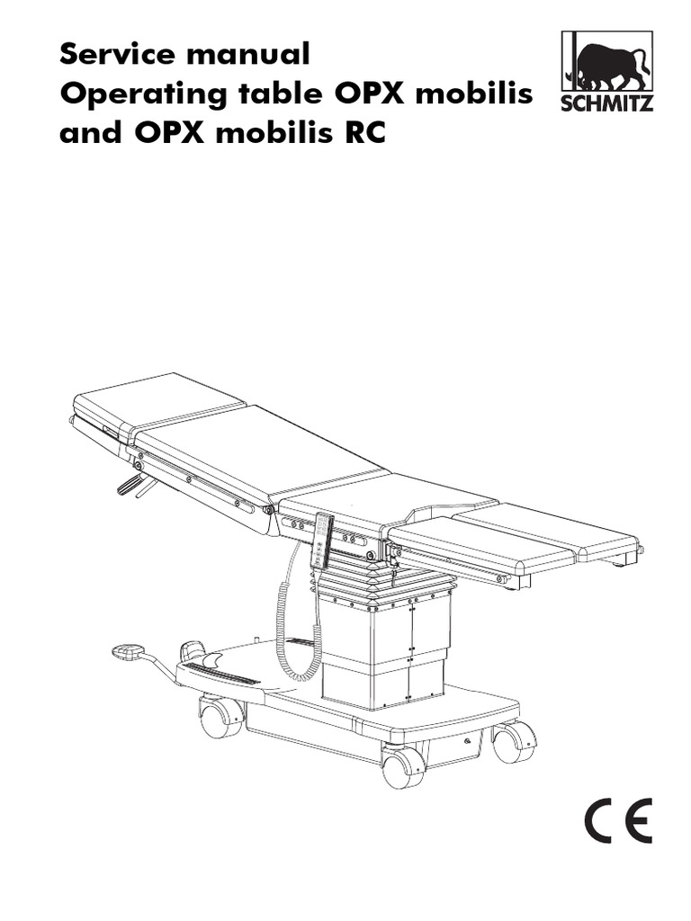 Service Manual Operating Table OPX Mobilis and OPX Mobilis RC | PDF ...