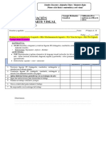 Evaluación formativa de Matemática y Arte Visual en 2° básico