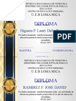 Diploma de Cruz Franco - 1