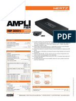 Power Supply: D-Class Mono Amplifier With Crossover