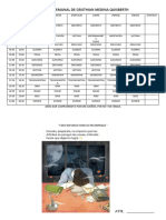 Horario Semanal de Cristhian Medina Quisberth