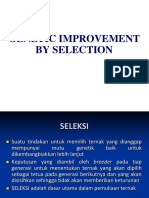Genetic Improvement by Selection PDF