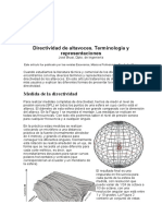 Directividad Altavoces