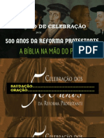 Culto de Celebração Da Reforma