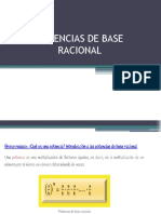 Potencias de Base Racional