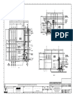 For Construction: Rainwater Harvesting Tank & Pump Room Details (Plan & Section)