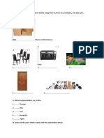 I.Name The Things of The Pictures Below Using There Is, There Are, Numbers, and A/an S/es