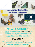 Enchanting Butterflies: Similes and Metaphors