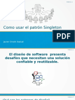 Tema - 21 - Como Usar El Patron Singleton