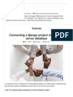 Connecting a django project to a shared server database - Tutorials.pdf