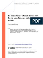 Federico Bietti (2012). La industria cultural del vestir, hacia una fenomenologia de la moda.pdf