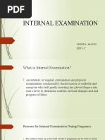 Checklist On Internal Examination | PDF