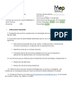 Estrategia Evaluativa - Matemática - Octavo PDF