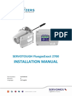 ServoTough Fluegas Installation Manual Servomex 2700 02700 - 005d - 6 - 1 PDF