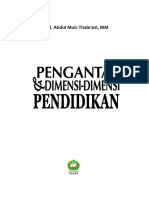 Buku Pengantar & Dimensi-Dimensi Pendidikan