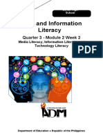 Media and Information Literacy: Quarter 3 - Module 2 Week 2