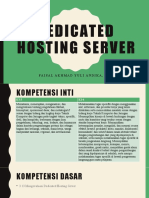 Faisal Akhmad Yuli Andika MEDIA ASJ 3.13 Dedicated Hosting Server