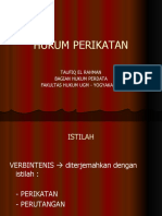 Hukum Perikatan