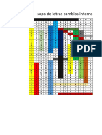 Sopa de Letra Cambios Internacionales
