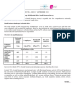 Press Release: Finscope 2010 South Africa Small Business Survey