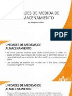 Unidades de Medida de Almacenamiento