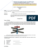 Compare Print, Broadcast and Internet Media