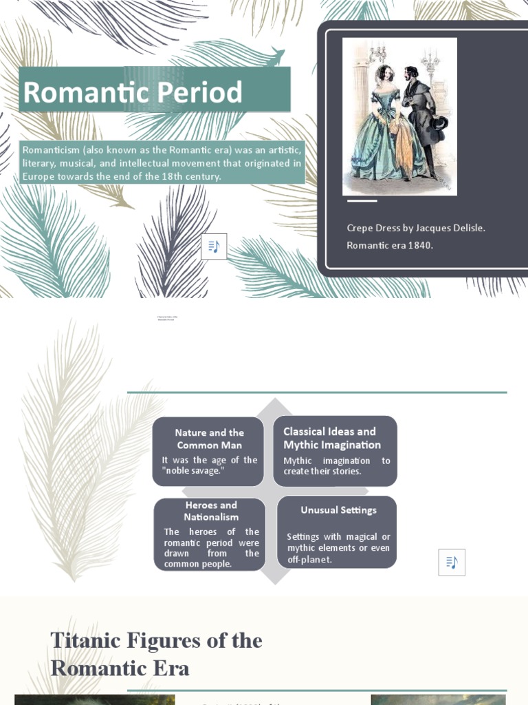 Characteristics of the Romantic Period | PDF | Romanticism | Poetry