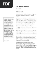 Download Meaning of Wealth by Psycholex SN4850666 doc pdf