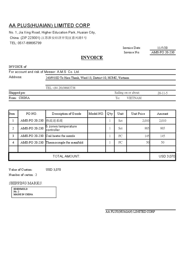 Ams230inv PDF | PDF