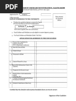 New Convocation Application