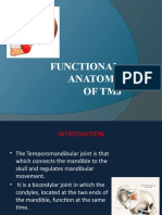 Functional Anatomy of TMJ