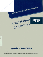 Contabilidad de Costos I Por Calderon Moquillaza PDF