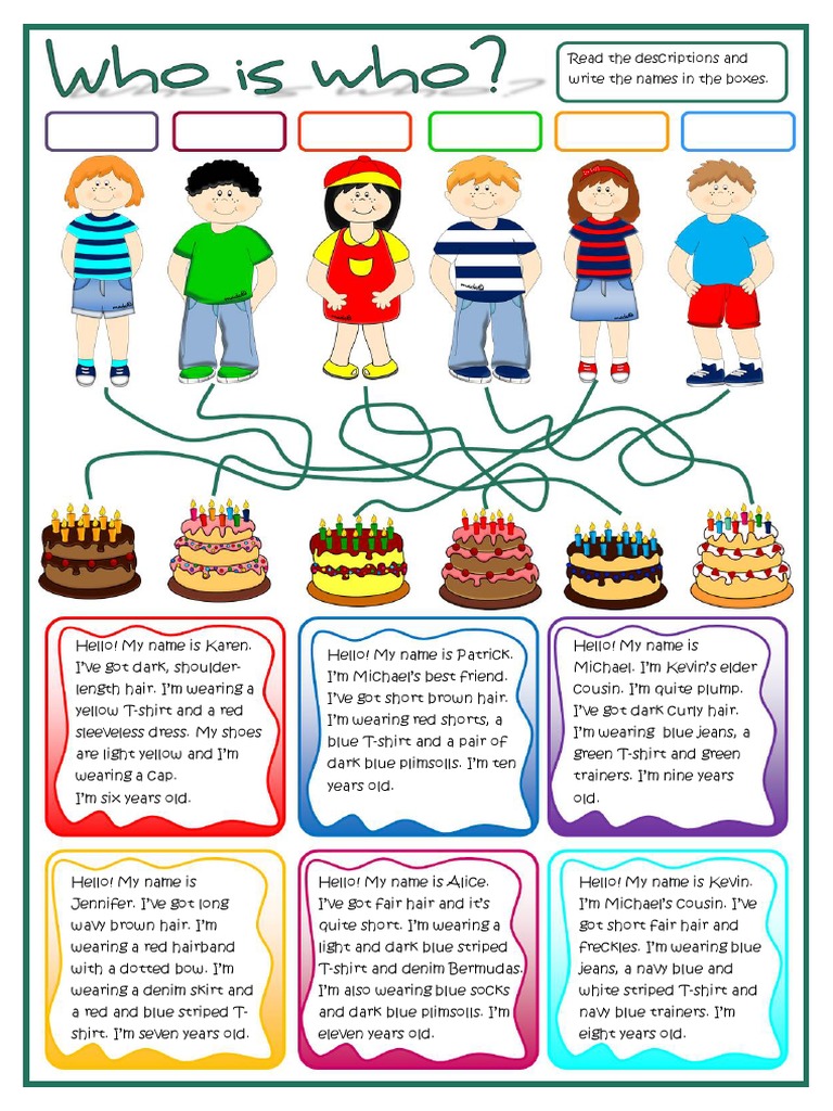 Describing People - Introduction PDF | PDF | Language Arts & Discipline ...