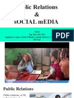 Public Relations & Social Media