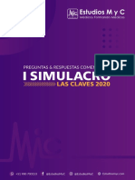  Residentado Médico y ENAM 2020 - Estudios M y C