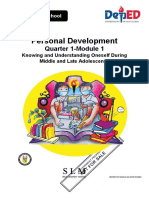 Personal Development: Quarter 1-Module 1