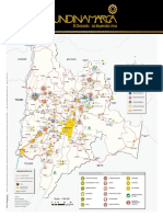 Mapa Turístico de Cundinamarca