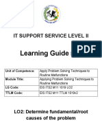 Learning Guide #40: It Support Service Level Ii