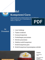 Presentasi Model Kompetensi Guru - KS