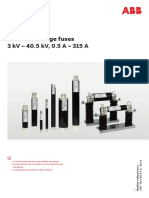 Medium-Voltage Fuses 3 KV - 40.5 KV, 0.5 A - 315 A: Distribution Solutions