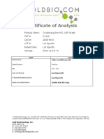 O-410-Certificate of Analysis