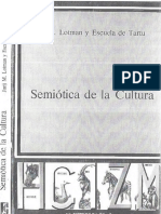 LOTMAN ET ALL Semiótica de La Cultura PDF