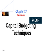 ch13 Capital Budgeting Techniques Updated